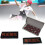 Bones Reds 8pcs Skateboard Bearings Steel Material 22mm Outer Width 7mm Diameter 4