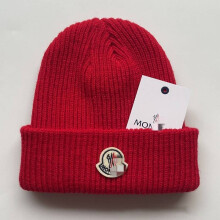 (Red) Knitted Hat Unisex Womens Beanie Christmas Gift Ribbed Stretchy Mens Sports