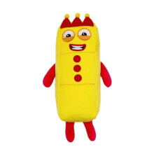 (Three) Doll Numberblocks Plush Educational Stuffed Number Blocks Toys Cute Kids Gift