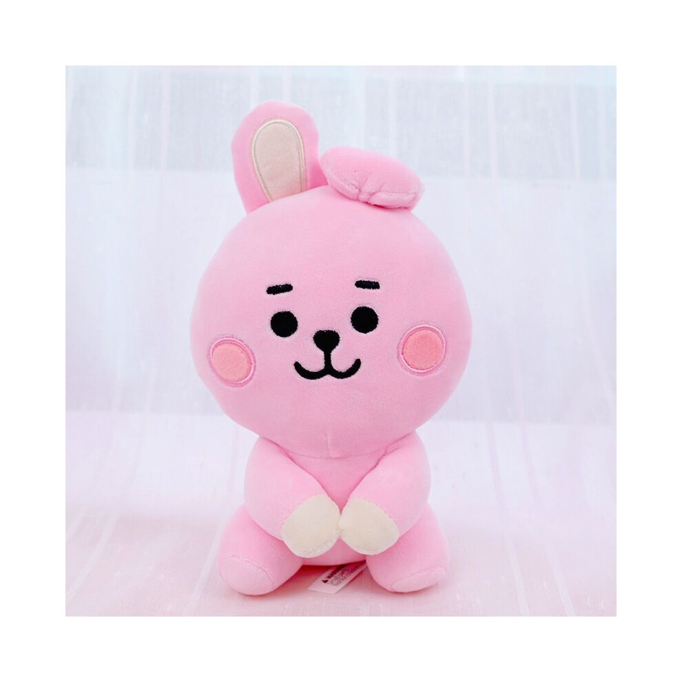 (COOKY) Bt21 Bts Kpop Seated Doll 20cm Baby Plush Toy Tata Cooky Chimmy Koya Mang Shooky