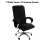 (Black, XL) Solid Color Office Computer Chair Covers Dustproof Wear Protector Resistant 1