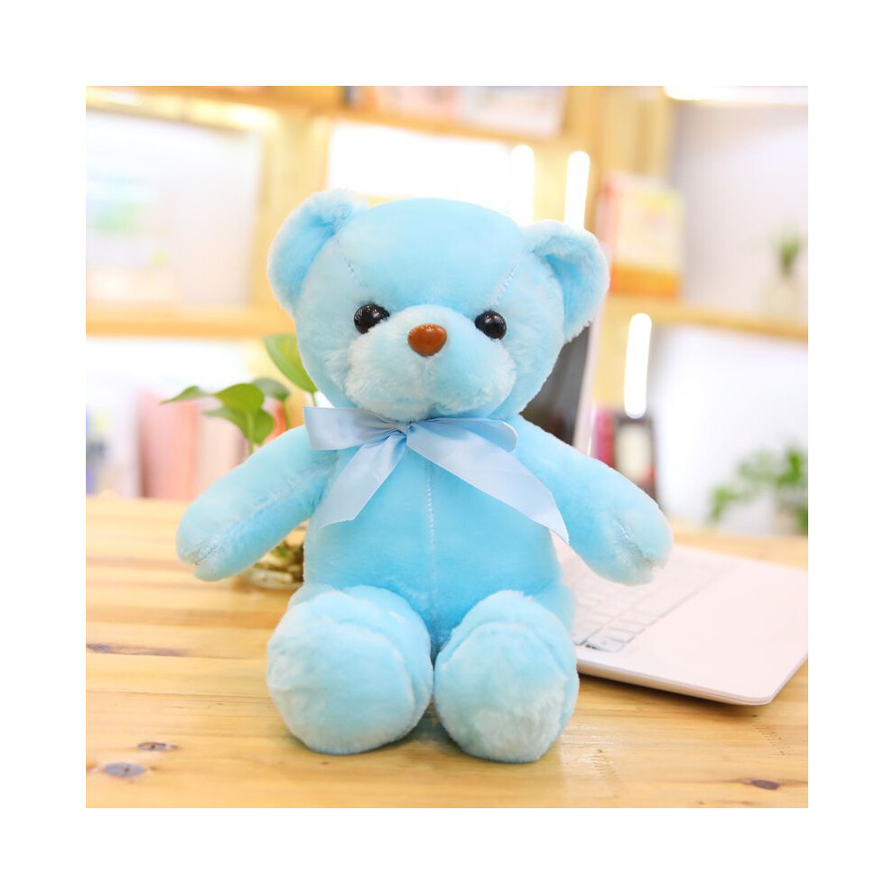(, 55Cm) In Cute 118216 Colored Teddy Bear Plush Toy Soft Stuffed Hug Little Bear Gift Blue