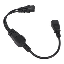 UPS Server C14 auf 2 C13 Netzkabel C14 auf 2 C13 Y-Splitter Adapter Verlängerungskabel für PCs Monitore Drucker