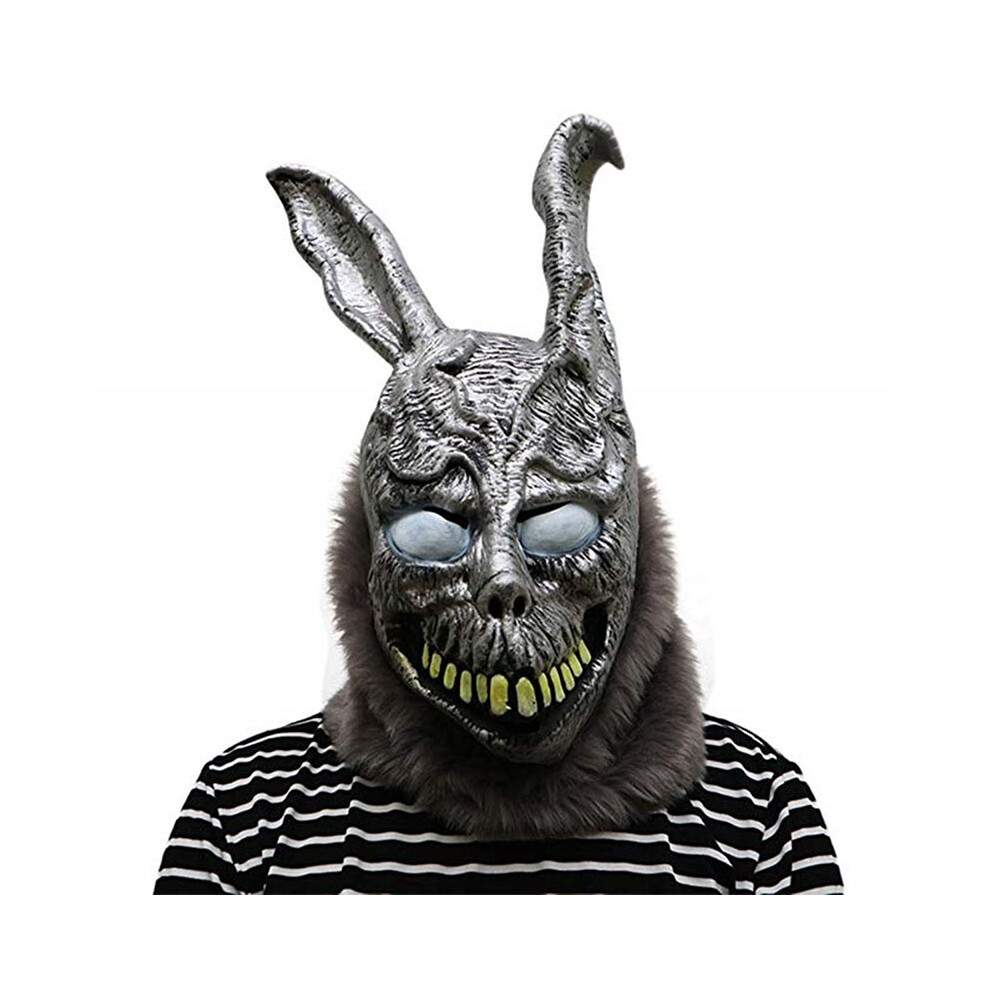 Frank Donnie Darko Rabbit Mask Halloween The Bunny Latex Hood Fur With Mask