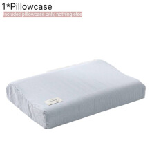(Style A,M)Taie d'oreiller lavable mousse à mémoire de forme contour housse de coussin rebond coton décoration taie d'oreiller