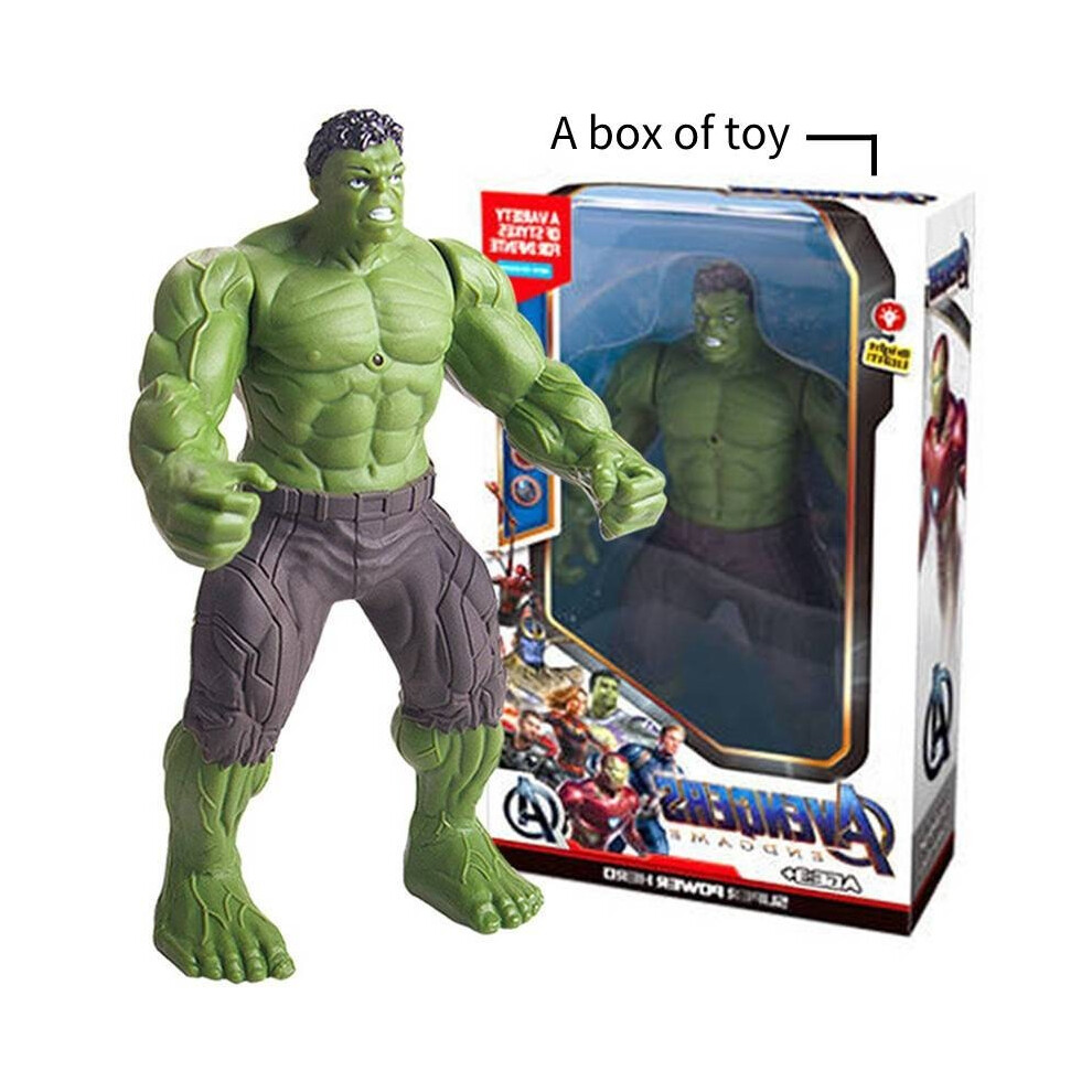 (Hulk) Glowing Figures Action Toy Captain Gift Models America Light
