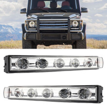 Auto-LED-Tagfahrlicht Ersatz Für W463 G500 G550 G65 G63 AMG 2004-2018 Silber