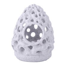Natural Stone Ornament Aquarium Rock House 2.76 X 3.15 Inches Safe Shelter Breeding Hiding Smooth Edges Fish Tank Cave