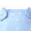 Adjustable Leakproof Blue Cloth Diaper for 0-18 Months, Polyester Fiber 8