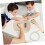 1-Set DIY Ukulele Kit For Adults Natural Wood Untreated Hand Paintable Creative Projects 2