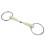 Stainless Steel Wrapped Loose Circular Ring Horse Snaffle Bit Mouth For Training 1