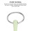 Stainless Steel Wrapped Loose Circular Ring Horse Snaffle Bit Mouth For Training 12