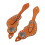 Adjustable Artificial Leather Western Spur Strap – Brown, 190-236mm 1