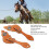 Adjustable Artificial Leather Western Spur Strap – Brown, 190-236mm 5
