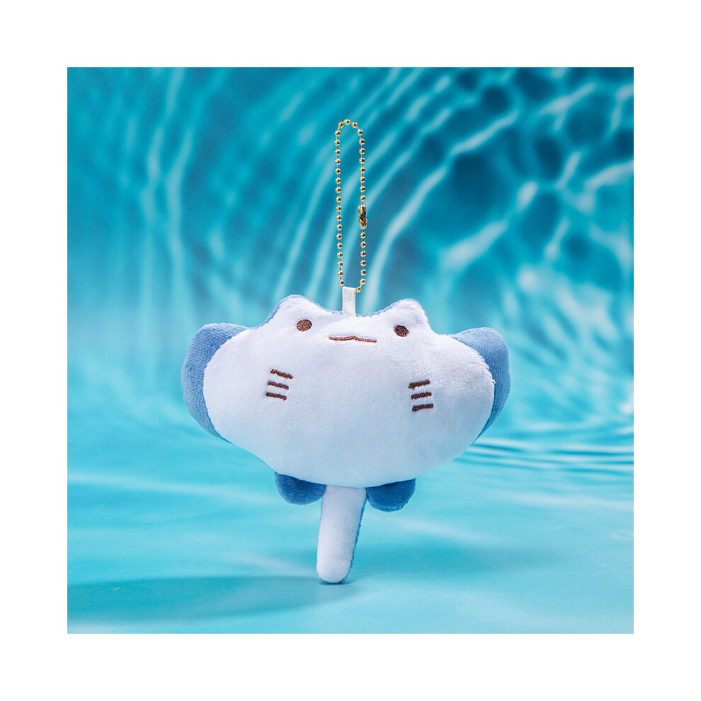 (Devil Fish) Octopus Oysters Crayfish Marine Creatures Stuffed Toy Decor Keychain Backpack-image-OPC-PJGZHHD-NEW