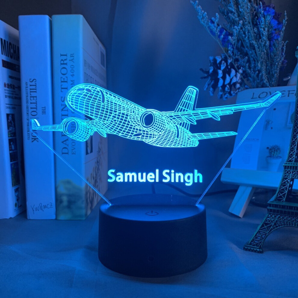 (Style F)LáMpara De Noche Led 3D TemáTica De Transporte Interruptor TáCtil IluminacióN De Dormitorio Multicolor-image