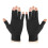 1 Paar Fingerlose Handschuhe 16 cm 21 cm Schwarz/Grau 2