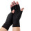 1 Paar Fingerlose Handschuhe 16 cm 21 cm Schwarz/Grau 6