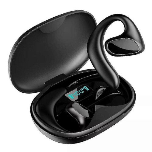 (Black)M8 Translation Earbuds: TWS Wireless with 144 Languages, Noise Canceling