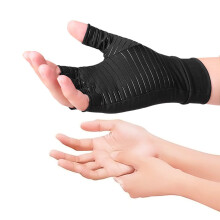 Halbfinger-Fitnesshandschuhe L Geruchlos Rutschfest