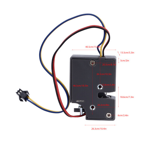 Electric Lock Self Ejecting Compact 12V Smart Cabinet Lock for Parcel Lockers 1