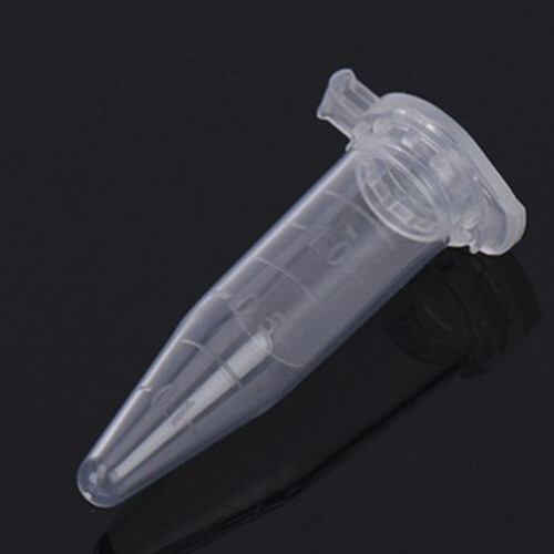 Mikrogefäß 1,5 ml, klar, gefrostet, 500 Stück, SnapCap