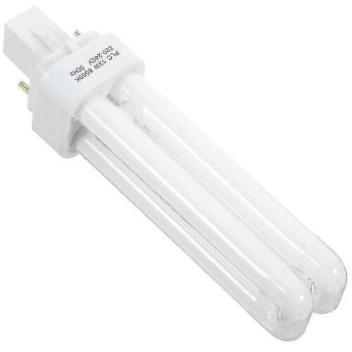 4pcs Compact Fluorescent Bulb 13W Fluorescent Lamp Bulb 2 Pin Plug In LED Lamp Bulb Accessory