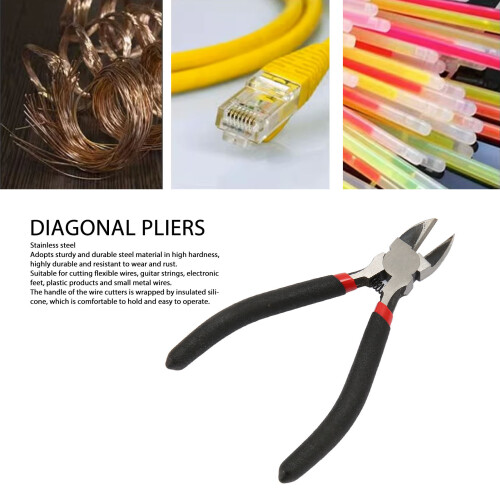 Micro Wire Cutter: Insulated Handle Pliers for Jewelry and Electronics 2