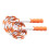 Segmentiertes Springseil mit Perlen PP orange verstellbar 9