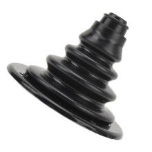 Water-Resistant 105mm Cable Boot for Yachts & Motorboats - Black