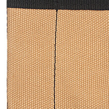 Tragbare EDC-Tasche aus Canvas in Khaki, Kompaktes Kartenetui