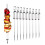Edelstahl-Grillspieße - 41 cm / 16,1 in 4
