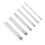 6 Stück Piercingnadeln Edelstahl 4–10 mm 7,5 cm 9