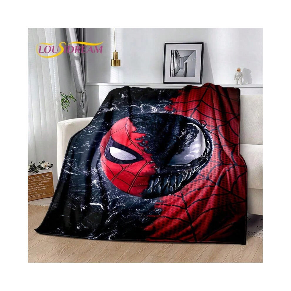 (28, 75x90cm) Superhero Marvel Avengers Spider Man Cartoon Soft Flannel Blanket for Beds Bedroom Sofa Picnic,Throw Blanket for Cover Kids Gift-image-OPC-PJH2K9X-NEW