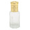 3 Stück nachfüllbare Parfümflasche 10 ml goldene Kappe 10