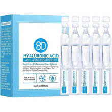 Hyaluronic Acid Serum Microneedling Serum for Face, Hyaluronic Acid Anti-aging Repair Serum, Ceramide Ampoule Serum with Hyaluronic Acid
