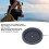 Aluminum Alloy Lens Diaphragm 3-52mm Silver Iris 4