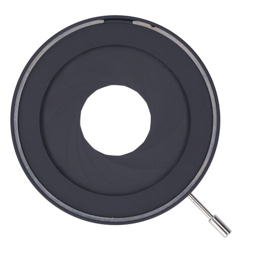 Aluminum 59g 2-50mm Adjustable Iris Diaphragm 1