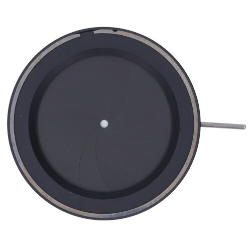 Aluminum Alloy Lens Diaphragm 3-52mm Silver Iris 1