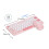 Wireless Wireless Keyboard & Mouse Combo 2.4G Ergonomic Compact Silent Black Pink Blue 2