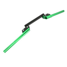 Grüner 22-mm universeller verstellbarer Lenker für ATV