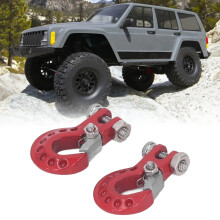 Schlepphaken-Ketten-Set 99cm 22g Rot für SCX10 D90 1/10
