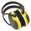 Foldable Noise Cancelling Ear Muffs for Sleeping & Work, Yellow 1