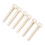 6Pcs Plastic Acoustic Guitar Bridge Pins Replacement Pegs for Fixing Strings 6