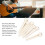 6Pcs Plastic Acoustic Guitar Bridge Pins Replacement Pegs for Fixing Strings 4
