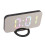 CR2016 200mAh schwarzer LED-Wecker 87x158x55mm 16