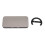 CR2016 200mAh schwarzer LED-Wecker 87x158x55mm 8