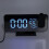 LED-Projektionswecker 200 mAh 274 g Schwarz 12