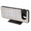 LED-Projektionswecker 200 mAh 274 g Schwarz 1