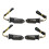 TL-12V Mini gelbe LED-Blinker 4 Stück 1200 lm 11
